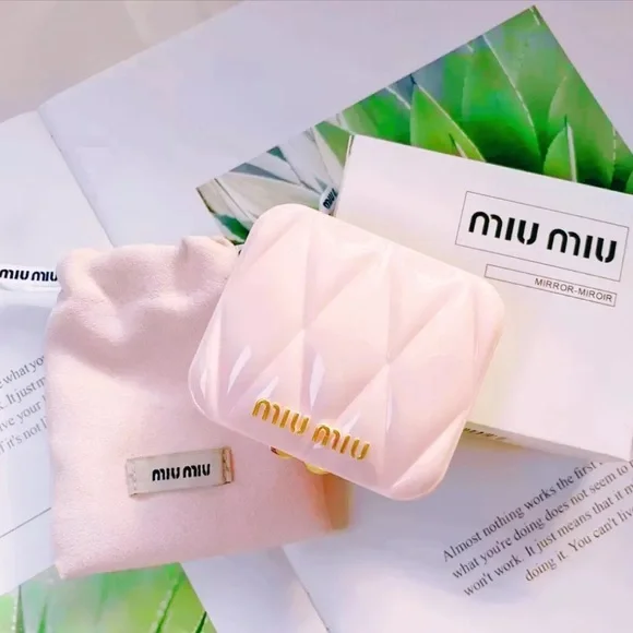Miu Miu | Accessories | Authentic Miu Miu Pink Modern Quilted